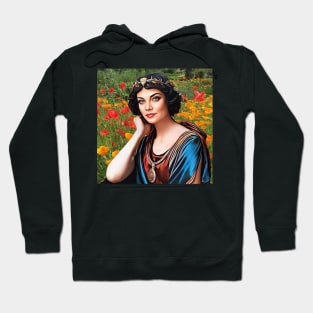 Woman Flower Hoodie